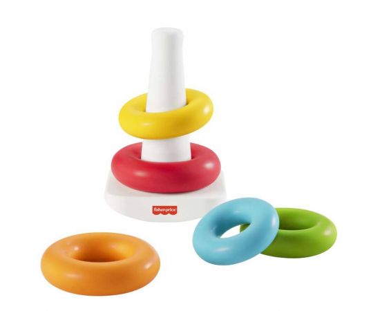 Fisher Price Πυραμίδα Οικολογική GRF09 Mattel | Παιχνίδια Bebe στο MarkCenter