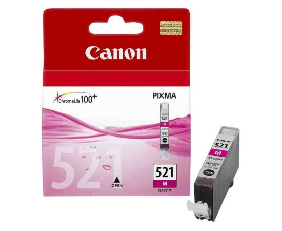 Canon Μελάνι Inkjet CLI-521M Magenta (2935B001) (CANCLI-521M) Canon | Αναλώσιμα Εκτυπωτών στο MarkCenter