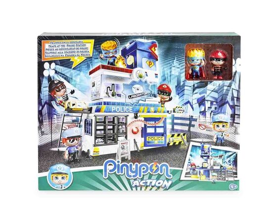 Pinypon Action - Aστυνομικό Τμήμα & 2 Φιγούρες Giochi Preziosi | Παιχνίδια για Αγόρια στο MarkCenter