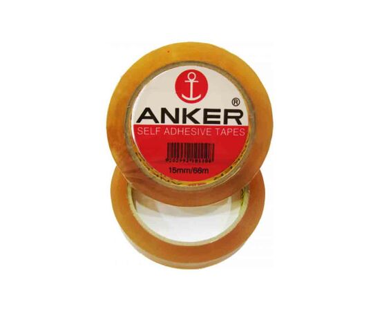 Σελοτέιπ Anker 15x66m Διαφανή Anker | Προμήθεια Γραφείου στο MarkCenter