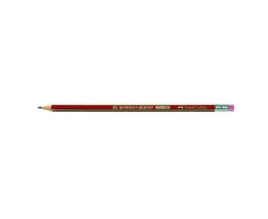 Μολύβι Faber Castell Dessin 2001 2Β Mε Γόμα Faber castell  | Γραφική Ύλη στο MarkCenter