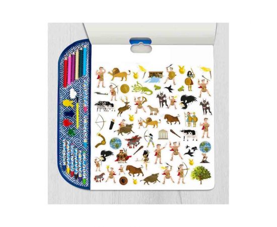 Σετ Ζωγραφικής Giga Block 6 Σε 1 Ελληνική Μυθολογία AS Company | Παιχνίδια για Αγόρια στο MarkCenter