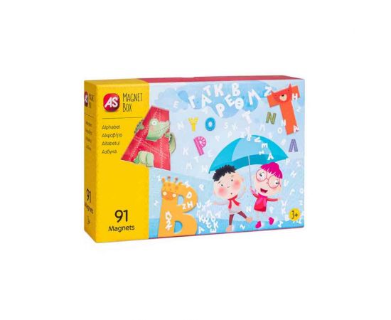Magnet Box- Αλφαβήτα (64033) AS Company | Παιχνίδια για Αγόρια στο MarkCenter