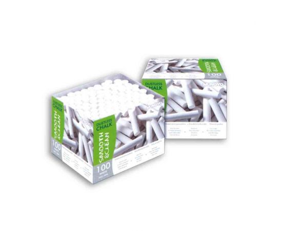 Κιμωλίες Mungyo Λευκές 100Τεμ. OEM | Είδη Παρουσίασης - Σεμινάρια  στο MarkCenter