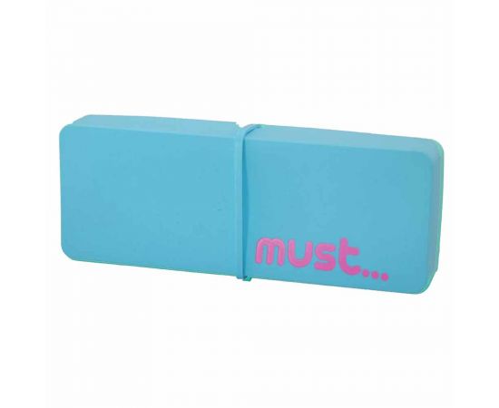 Κασετίνα Σιλικόνης Βαρελάκι με 1 Θήκη Must Focus Διάφορα Χρώματα | 000579857 Must Team | Σχολικές Τσάντες - Κασετίνες στο MarkCenter