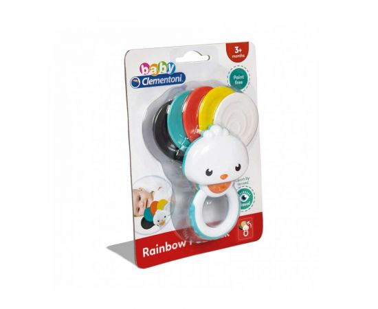 Βρεφικό Παιχνίδι Οδοντοφυΐας Κουδουνίστρα Παγώνι Clementoni | Παιχνίδια Bebe στο MarkCenter