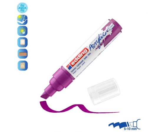 Ακρυλικός Μαρκαδόρος Edding 5000 5-10mm Berry Edding | Είδη Ζωγραφικής στο MarkCenter