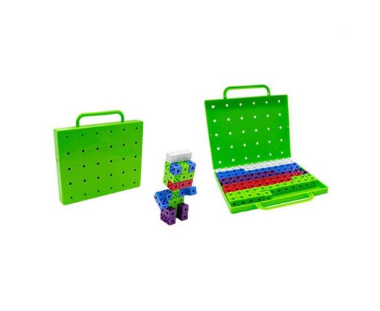 Κύβοι Αριθμητικής Κνωσός 1,7x1,7cm Πράσινο Βαλιτσάκι 100 Τεμ. OEM | Διάφορα Είδη στο MarkCenter