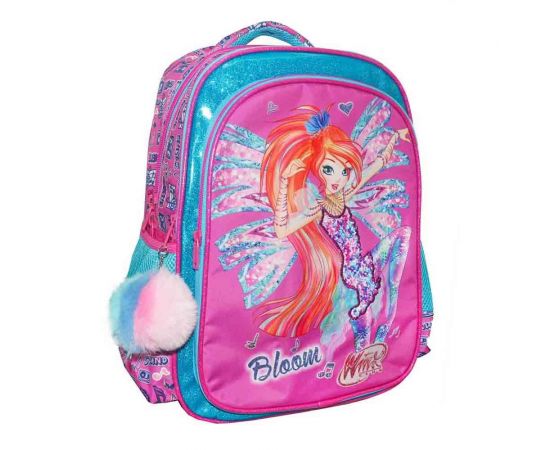 Τσάντα Πλάτης Winx 3 Θήκες 32x18x43 Διακάκης | Σχολικές Τσάντες - Κασετίνες στο MarkCenter