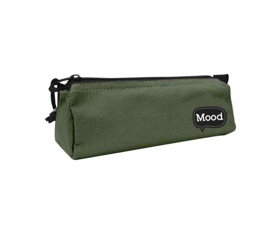 Κασετίνα Βαρελάκι με 1 Θήκη Mood Chrome Χακί | 000580446 Mood | Σχολικές Τσάντες - Κασετίνες στο MarkCenter