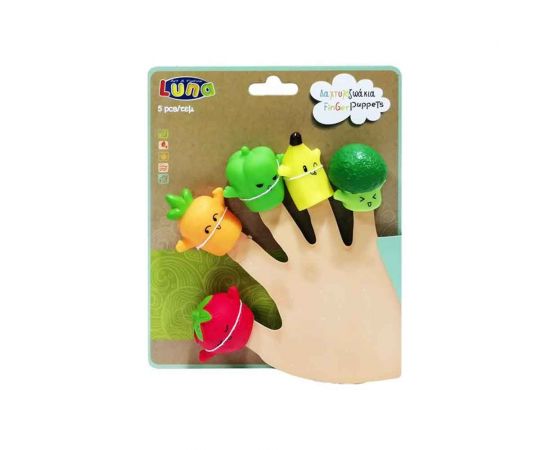 Δαχτυλοζωάκια Luna 5 Tεμάχια  | Παιχνίδια για Αγόρια στο MarkCenter