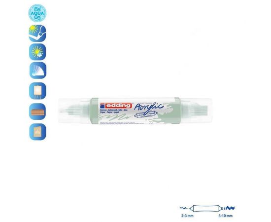 Ακρυλικός Μαρκαδόρος Edding 5400 2-3/5-10mm Mellow Mint Edding | Είδη Ζωγραφικής στο MarkCenter