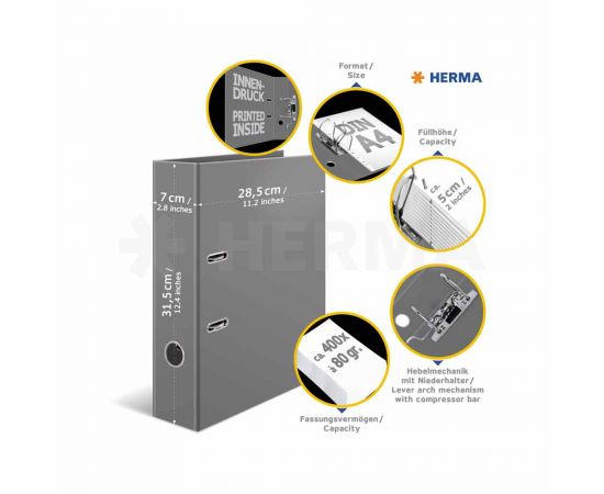 Κλασερ Herma 8/32 Spark Dots 7057 Herma | Είδη Αρχειοθέτησης στο MarkCenter