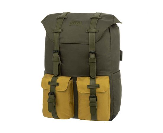 Τσάντα Πλάτης POLO OMNIA ΧΑΚΙ 2021 Polo | Σχολικές Τσάντες - Κασετίνες στο MarkCenter