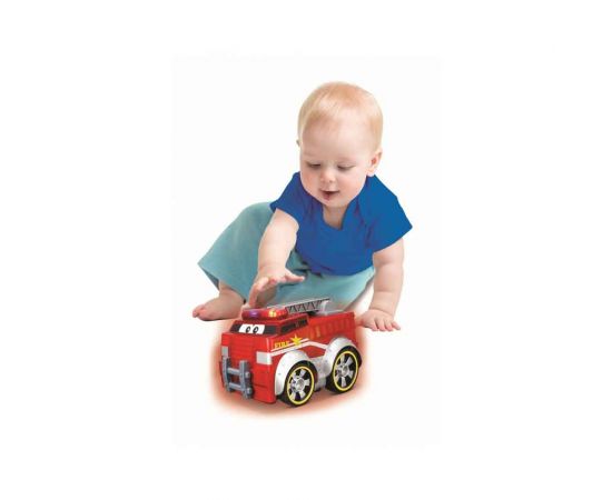 Bburago Junior Push & Glow Fire Truck 16/89006 Burago | Παιχνίδια Bebe στο MarkCenter
