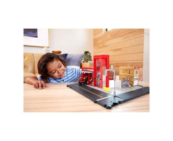 Matchbox Action Drivers Μεγάλα Σετ Δράσης Πυροσβεστικός Σταθμός HBD74 Mattel | Οχήματα στο MarkCenter