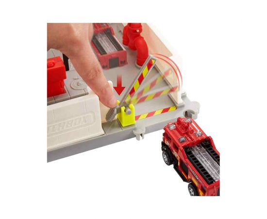 Matchbox Action Drivers Μεγάλα Σετ Δράσης Πυροσβεστικός Σταθμός HBD74 Mattel | Οχήματα στο MarkCenter
