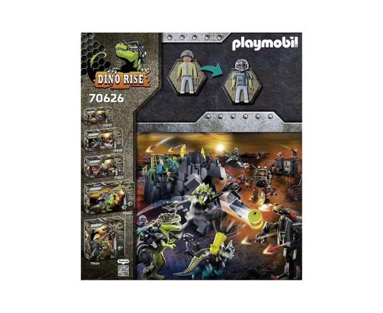 Playmobil Dino Rise - Αγκυλόσαυρος Με Μαχητή Εναντίον Ρομπότ | 70626 Playmobil | Playmobil στο MarkCenter
