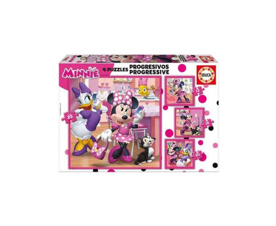 Παζλ 12-16-20-25 Κομμάτια Minnie 17630 Remoundo | Πάζλ στο MarkCenter