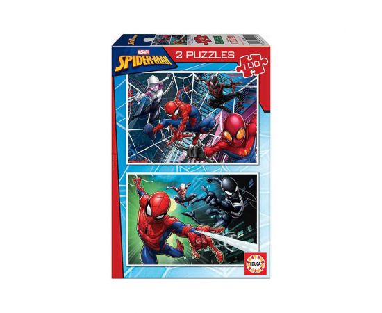 Παζλ 2x100 Κομμάτια Spider-Man 18101 Remoundo | Πάζλ στο MarkCenter