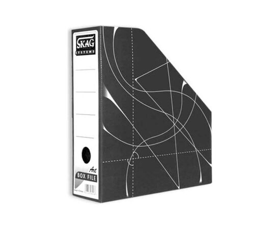 Κουτί Κοφτό Χάρτινο Skag Μαύρο 283007 Skag | Είδη Αρχειοθέτησης στο MarkCenter
