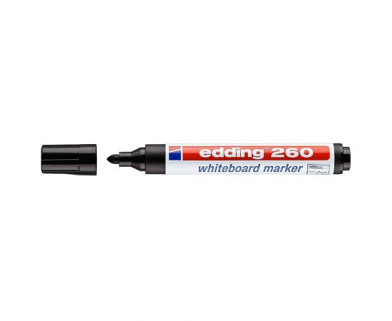 Μαρκαδόρος Ασπροπίνακα Edding 260 Μαύρο Edding | Γραφική Ύλη στο MarkCenter