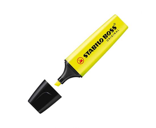 Μαρκαδόρος Υπογραμμίσεως Stabilo Boss 70/24 Κίτρινο Stabilo | Γραφική Ύλη στο MarkCenter