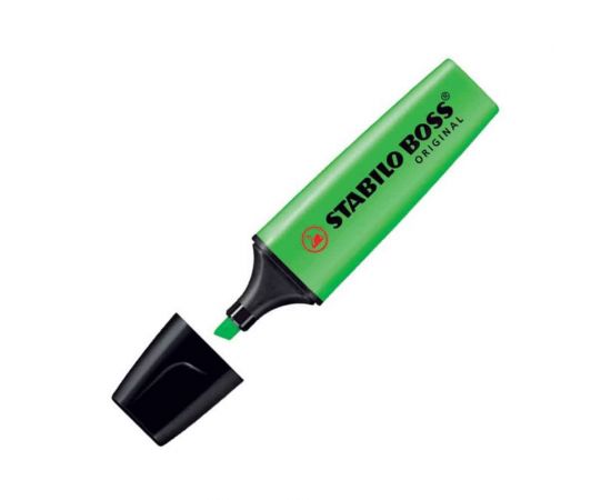 Μαρκαδόρος Υπογραμμίσεως Stabilo Boss 70/33 Πράσινο Stabilo | Γραφική Ύλη στο MarkCenter