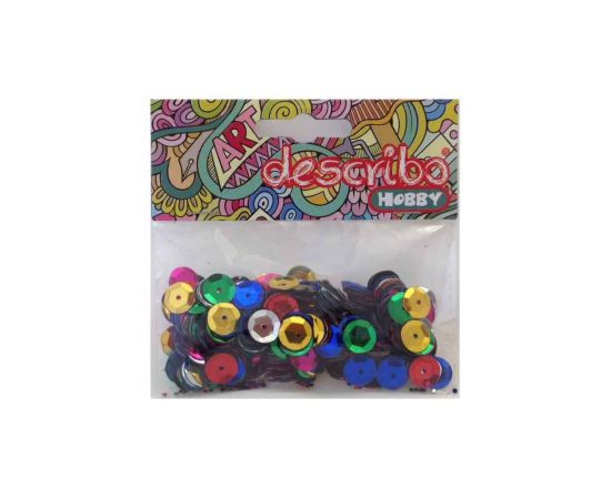 Πούλιες Describo Με Τρύπα 10mm 14gr Ασορτι Describo | Είδη Χειροτεχνίας στο MarkCenter