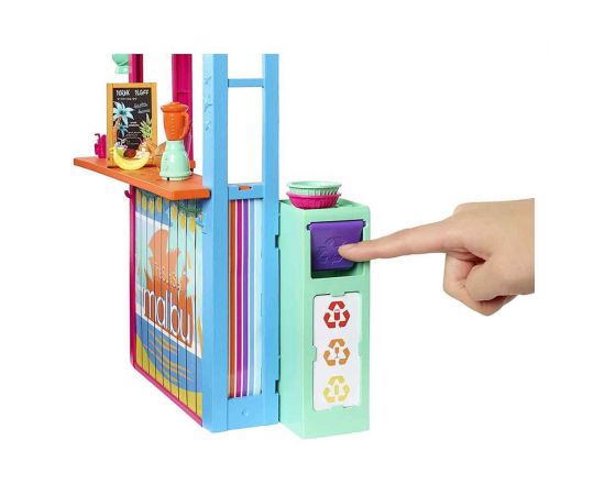 Barbie Loves the Ocean Beach Shack Playset GYG23 Mattel | Παιχνίδια για Κορίτσια στο MarkCenter