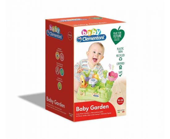 Baby Clementoni Βρεφικό Παιχνίδι Ο Κήπος Μου Από Ανακυκλωμένα Υλικά 1000-17277 AS Company | Παιχνίδια Bebe στο MarkCenter