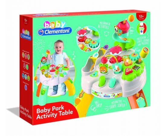 Baby Clementoni Βρεφικό Παιχνίδι Τραπέζι Δραστηριοτήτων Πάρκο Διασκέδασης 1000-17300 AS Company | Παιχνίδια Bebe στο MarkCenter