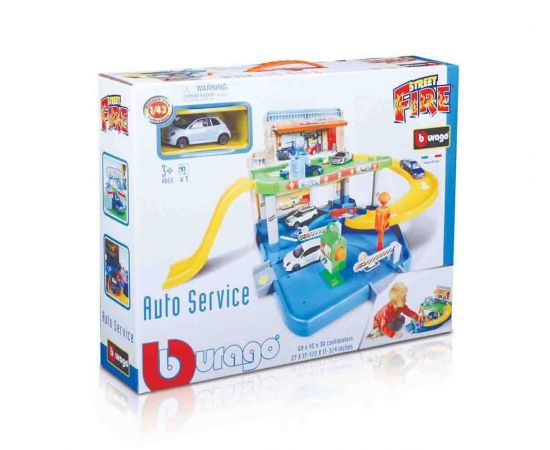 Bburago γκαράζ με ένα αμάξι 1/43 Burago | Οχήματα στο MarkCenter