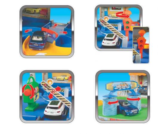 Bburago γκαράζ με ένα αμάξι 1/43 Burago | Οχήματα στο MarkCenter