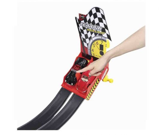 Bburago Πίστα αυτοκινήτων Ferrari 1/43 με 2 αυτοκίνητα Burago | Οχήματα στο MarkCenter