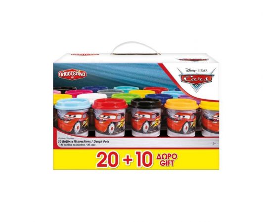 Cars Σετ 30 Βαζάκια Πλαστελίνης 3kgr 1045-03591 AS Company | Παιχνίδια για Αγόρια στο MarkCenter