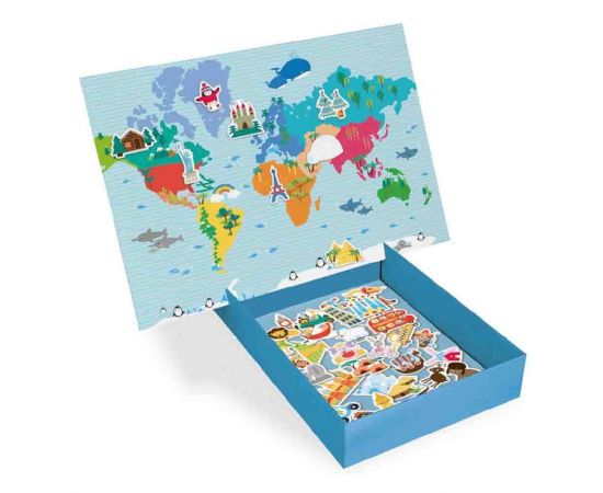 Μαγνητάκια Παγκόσμιος Χάρτης | APLI 16494 APLI | Παιχνίδια για Αγόρια στο MarkCenter