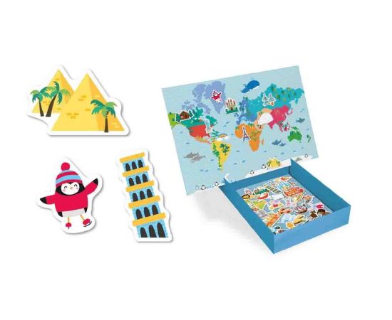Μαγνητάκια Παγκόσμιος Χάρτης | APLI 16494 APLI | Παιχνίδια για Αγόρια στο MarkCenter