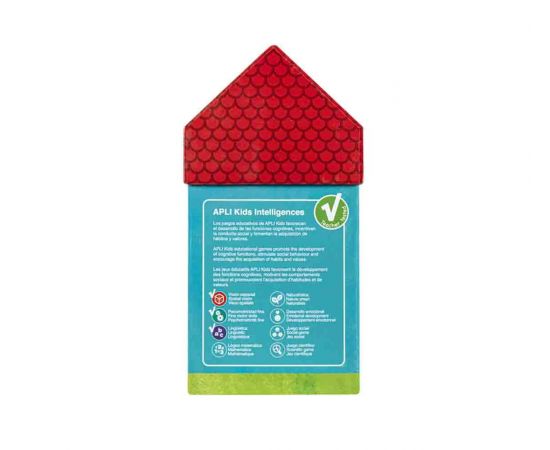 Παζλ ABC 4Ο τεμάχια σε σχήμα σπιτάκι | APLI 14805 APLI | Παιχνίδια για Αγόρια στο MarkCenter