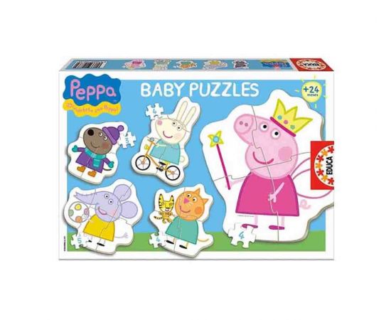 Παζλ Πέππα το γουρουνάκι Educa Remoundo | Παιχνίδια Bebe στο MarkCenter