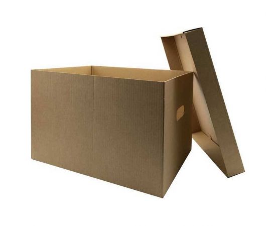 Κουτί από Χαρτόνι Metron Οικολογικό Κραφτ 34x44x30.5cm Metron | Είδη Αρχειοθέτησης στο MarkCenter