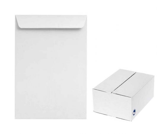 Φάκελο Σακούλα Λευκή Αυτοκόλλητη 23x32cm Α4 κουτί 250 τεμάχια OEM | Χαρτικά στο MarkCenter