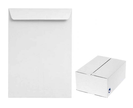 Φάκελο Σακούλα Λευκή Αυτοκόλλητη 25x35cm Α4+ Κουτί 250 τεμάχια OEM | Χαρτικά στο MarkCenter