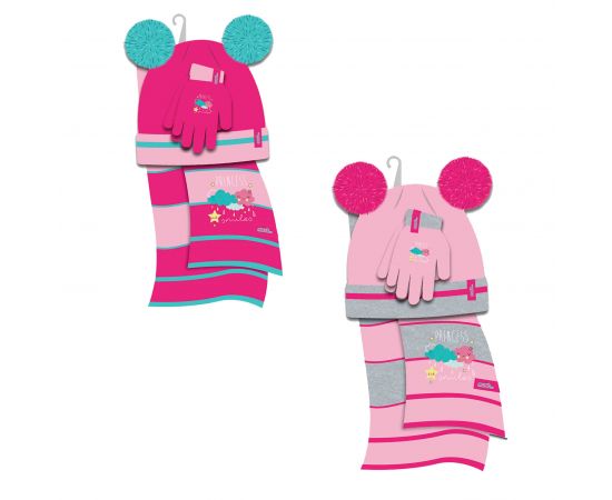 Σκουφάκι, Κασκόλ Και Γαντάκια Σετ Συννεφάκι 2 Σχέδια Must Team | Είδη Δώρων στο MarkCenter