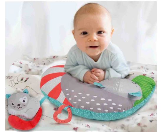 Baby Clementon Βρεφικό Μαξιλαράκι Δραστηριοτήτων Μικρή Γατούλα 1000-17278 AS Company | Παιχνίδια Bebe στο MarkCenter