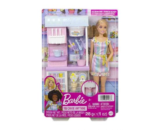 Barbie Εργαστήριο Παγωτού HCN46 Mattel | Παιχνίδια για Κορίτσια στο MarkCenter