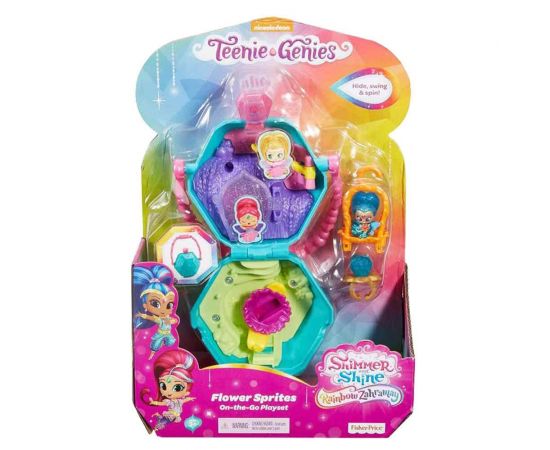 Shimmer & Shine Φορητό Σετ Παιχνιδιού (2 Σχέδια) FHN35 Fisher Price | Παιχνίδια για Κορίτσια στο MarkCenter