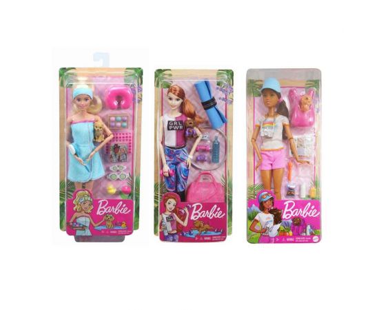 Barbie Wellness Ήμερα Ομορφιάς (3 Σχέδια) Mattel | Παιχνίδια για Κορίτσια στο MarkCenter