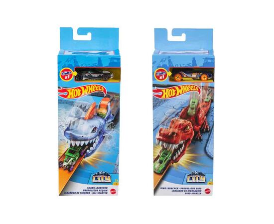 Mattel Hot Wheels City Θηρία Εκτοξευτές GVF41 Mattel | Οχήματα στο MarkCenter