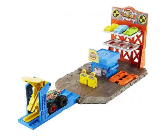 Hot Wheels Monster Trucks Σετ Σούπερ Εκρήξεις και Συγκρούσεις HFB12 Mattel | Οχήματα στο MarkCenter